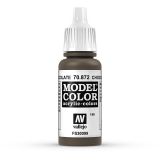 Vallejo Model Color, schokoladenbraun, matt, 17 ml - 70872