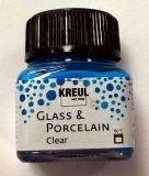 Kreul Glass & Porcelain Clear, Wasserblau - 16296