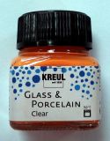 Kreul Glass & Porcelain Clear, Orange - 16292