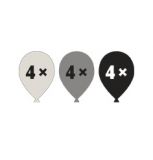 Latex-Luftballons metallic, 30cm  - Rayher 87104000