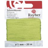 Schmuckkordel,  1 mm, hellgrn - Rayher 8947311