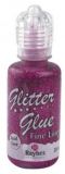Rayher Glitter Glue metallic hot-pink 20 ml - 33840267