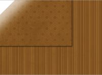 Rayher Scrapbookingpapier Stripe schokolade - 57309542