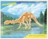 3D Holzpuzzle Dinosaurier - kleiner Apatosaurier