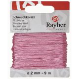 Schmuckkordel,  2 mm, ros - Rayher 8956916