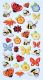 HobbyFun SOFTY Sticker Lustige Marienkfer - Biene - Schmetterli