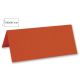 Tischkarte dp, uni, 100x90 mm, orange - Rayher 80415210