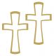 Klebemotiv Kreuz, gold - Rayher 3387106
