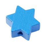 Schnulli Stern blau, 19,5 x 19,5 x 8 mm - Hobbyfun 3260088