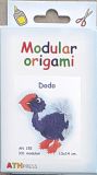 modular origami Dodo 13x14cm