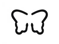 HEYDA Hebel-Motivstanzer gro Schmetterling PopUp - 203687527