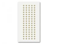 Heyda Sticker Perlen rund mittel, 4mm , 80 St - 203782927