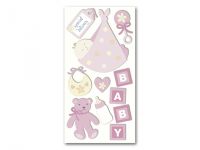 Heyda Sticker Mix Baby Girl 2 - 203780630