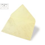 Kuvert B6, marmor, 90g/m, beige - Rayher 80426508