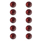 Rayher Plastik-Strasssteine, selbstklebend, 5 mm, rot - 1531918