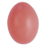 Plastik-Eier, 6 cm, ros  - Rayher 3906016