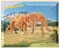 3D Holzpuzzle Dinosaurier - Triceratops