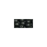 Silk-Bead Glas Perle, 8mm , schwarz - Rayher 14692576