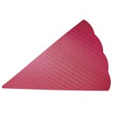 Rayher Schulttenrohling aus Wellpappe, gro, pink - 8109733
