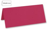 Tischkarte dp, uni, 100x90 mm, pink - Rayher 80415264