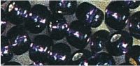 Rocailles, 2,6 mm , mit Silbereinzug, lila