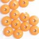 Schnulli Holzlinse, rund, 10x5mm, aprikot - Hobbyfun