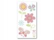 Heyda Sticker Mix Blumen rosa - 203780611