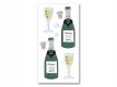 Heyda Sticker Mix Champagner - 203780620