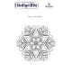 Stempel A6 Large Snowflake - IndigoBlu 58773000