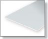 9009 - Evergreen Platten, weiß, 0,13mm, 3 Stück