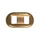 Metall-Zierelement oval, gold -Rayher 22721616