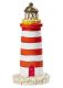 Creapop® Leuchtturm, rot/weiss, ca. 7,5cm - Hobbyfun 3870310