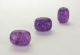 Perle Jujube Crackle violett 12 x 15 mm - 1 Stck