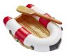 Creapop® Schlauchboot, rot/weiß, ca. 7,5 cm - Hobbyfun 3870312