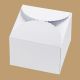 Hobbyfun Papier-Box, weiß, 7x7x5cm, Btl. 2 Stück - 39604101