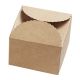Hobbyfun Papier-Box, natur, 7x7x5cm, Btl. 2 Stück - 39604102