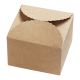 Hobbyfun Papier-Box, natur, 9x9x5cm, Btl. 2 Stück - 39604103