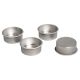 Metall-Teelichthalter, 4,1cm ø, Box 4Stück - Rayher 56936000